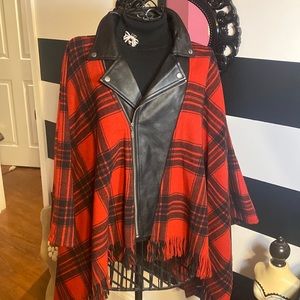 Cape for the fashionista. Heavy.